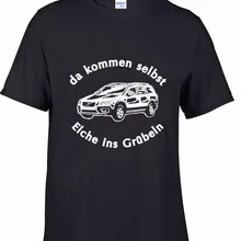 Camiseta para hombre 2019 nueva camiseta estampado de moda camiseta de talla grande Suecia Vintage coche V70 Cross-Country camiseta Transfer