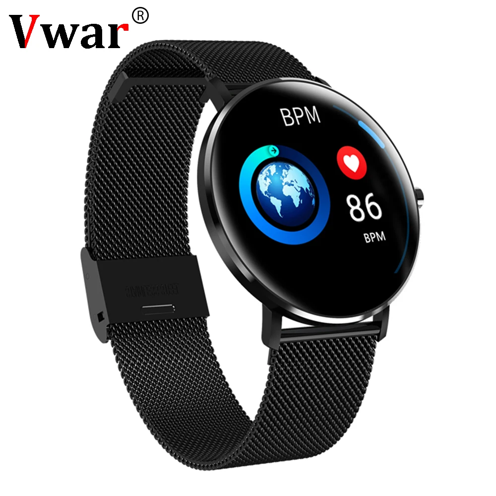 

Vwar L6 Smart watch IP68 Waterproof Fitness Tracker Heart Rate Monitor Blood Pressure Bluetooth Smartwatch For Android IOS xiomi