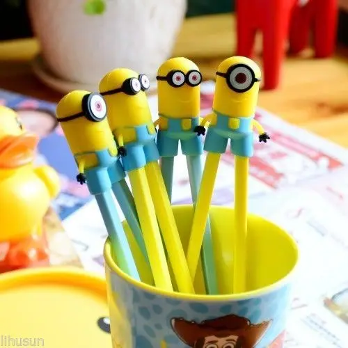 

Lots 5pairs Minions Kids training Helper Learning Fun Gift Toy Cheater Chopsticks