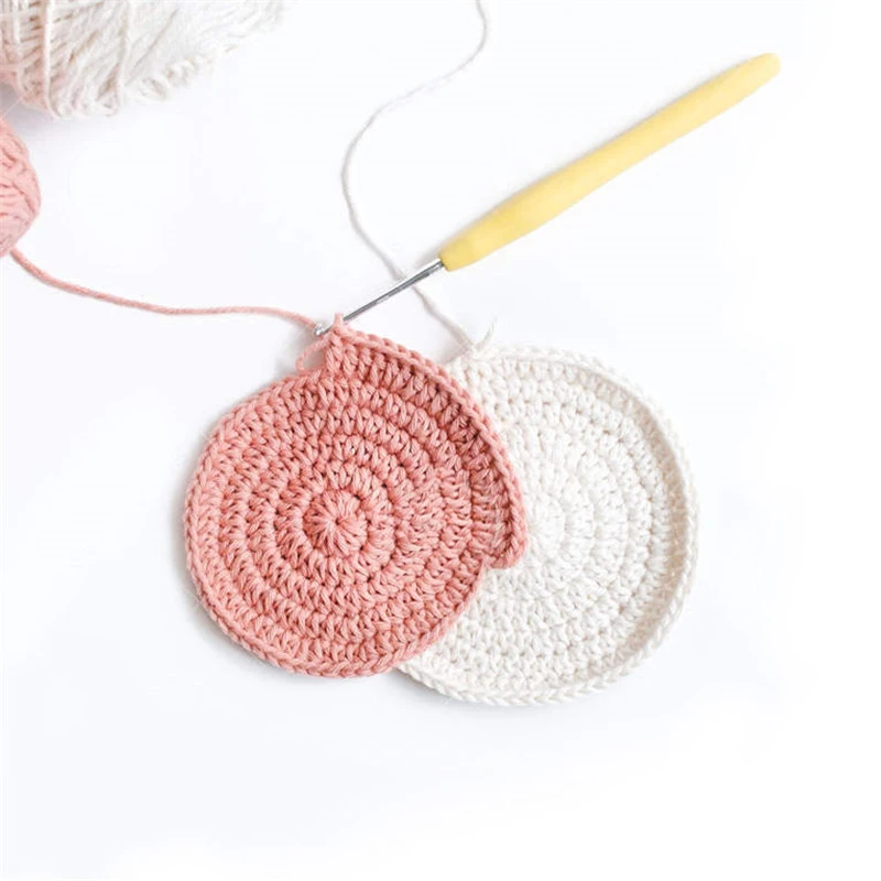 KOKNIT 4 цвета шт./компл. алюминиевые + пластиковые ручки для вязания крючком набор