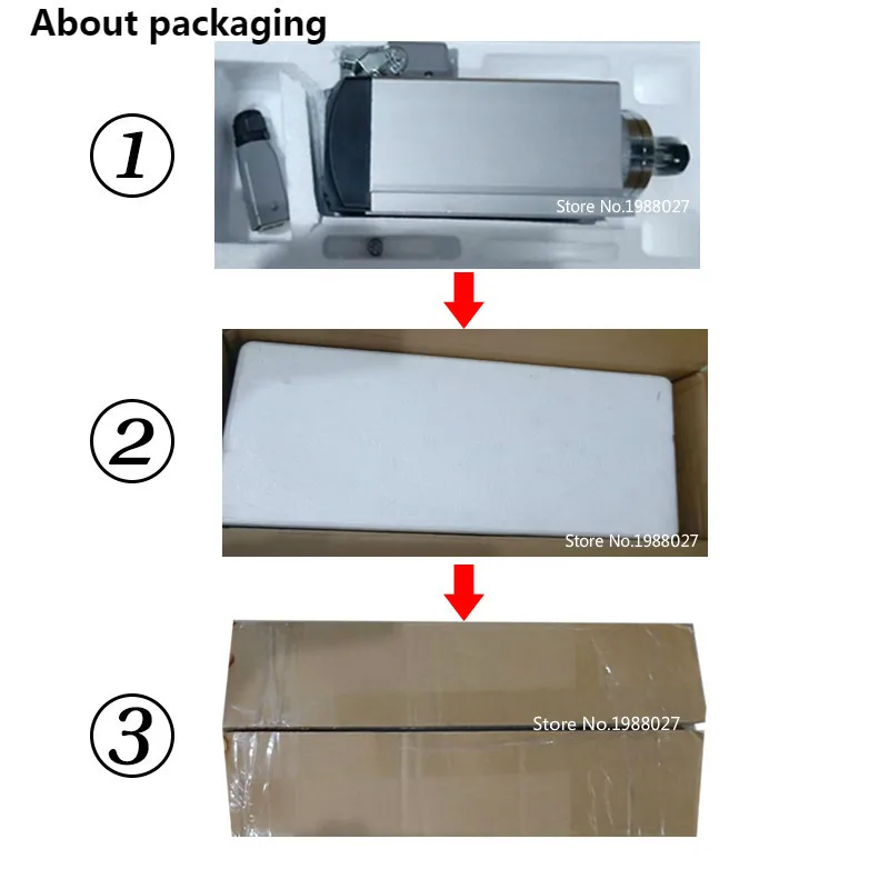 1.5kw spindle  package