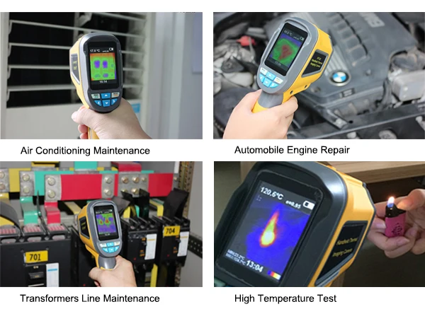 Ручная инфракрасная камера для тепловизионной съемки инфракрасный термометр