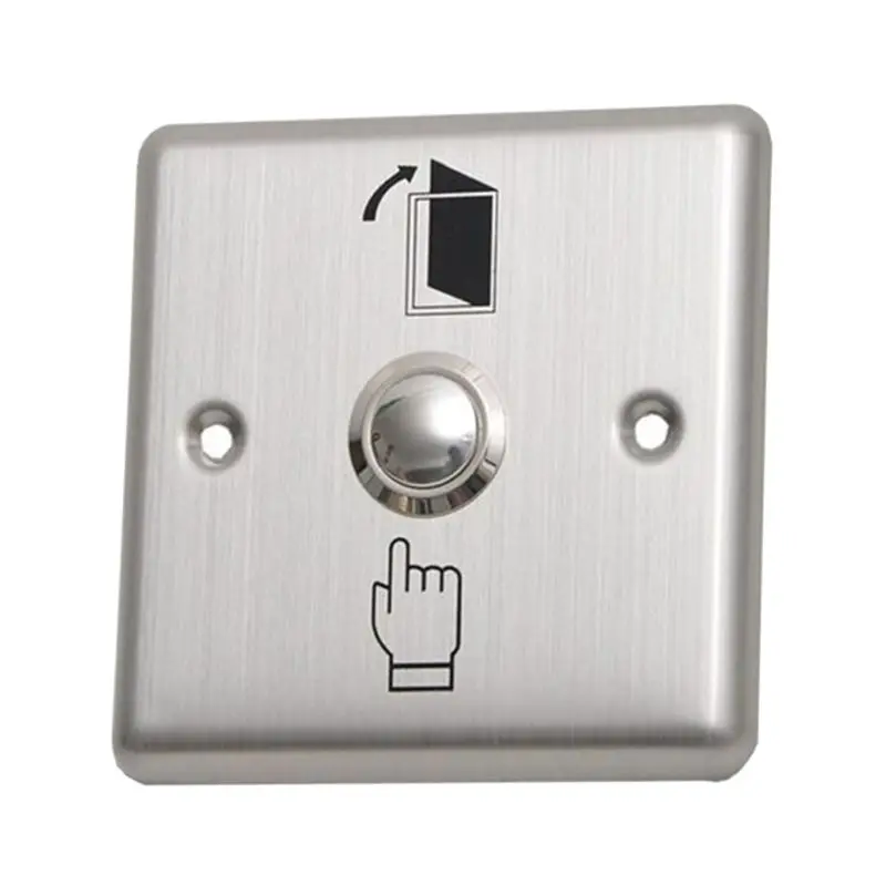 Нержавеющая сталь выхода кнопочный переключатель двери Сенсор для бутылок релиз для магнитный замок доступа Управление обеспечение