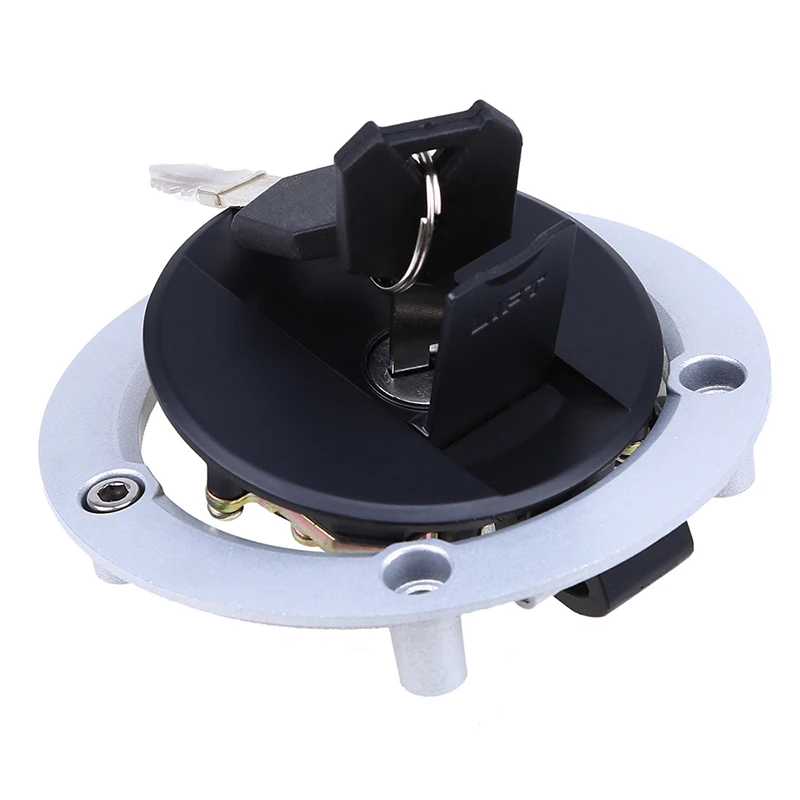 Motorcycle Oil Fuel Gas Tank Cap Cover Dirt Bike Key Locking Covers ATV For Suzuki SV650 2003