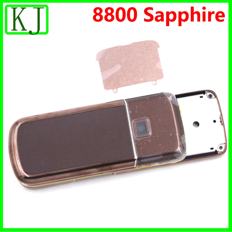 Для Nokia 8800 Arte Sapphire корпус средняя передняя рамка металлическая крышка батареи задняя дверь для 8800a 8800 сапфир