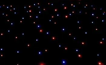 Kopen 5*7 M RGBW LED Star Gordijn 700 pcs M5 LED Lamp