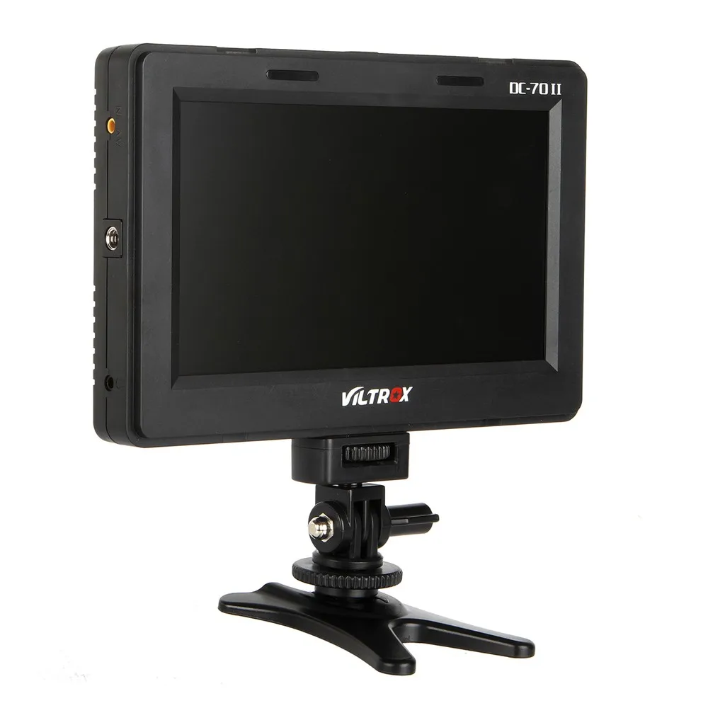 

Viltrox DC-70 II 7'' Clip-on Color TFT HD LCD Monitor Display HDMI AV Input for Canon Nikon Sony DSLR Camera BMPCC