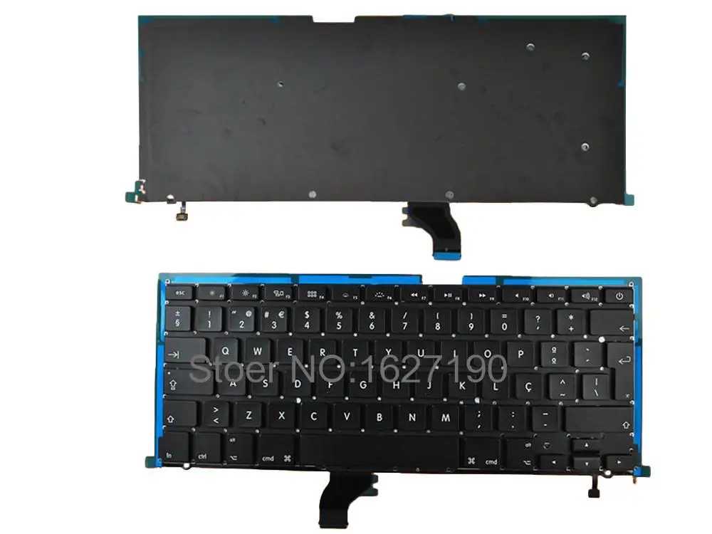 

Portuguese Po Keyboard Laptop For APPLE MacBook Pro A1502 BLACK With Backlit Board New Teclado Notebook