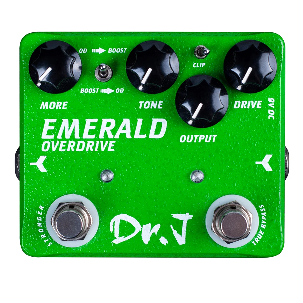 Dr. J D60 Professional Guitar Accessories EMERALD Analog Overdrive Electric Guitar Effect Pedal efeito True Bypass Dr. J D60 Professional Guitar Accessories EMERALD Analog Overdrive Electric Guitar Effect Pedal efeito True Bypass