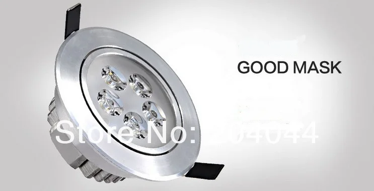 Economia de Energia com Excelente Dissipador de Calor Promoção Entrada 20 pc - Lote Downlights Alto Brilho Epistar 2022 Led Luz Dc12v220v 17 2017 2018 promoção led luz dc12v220v entrada
