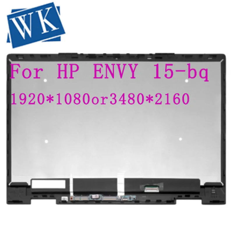 Best Price Full LCD Display Screen Touch Glass Digitizer Assembly For HP ENVY x360 15-bp006na 15-bp006nf 15-bp006ng 15-bp006tx 15-bp006ur