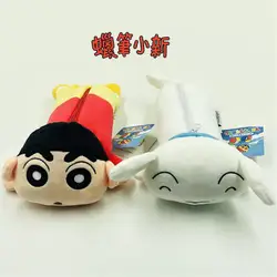 Горячая Crayon Shin chan ручка Сумка косплей детали костюма милая девушка плюшевые игрушечный Карандаш Чехол кошелек Необычные Телефон сумка