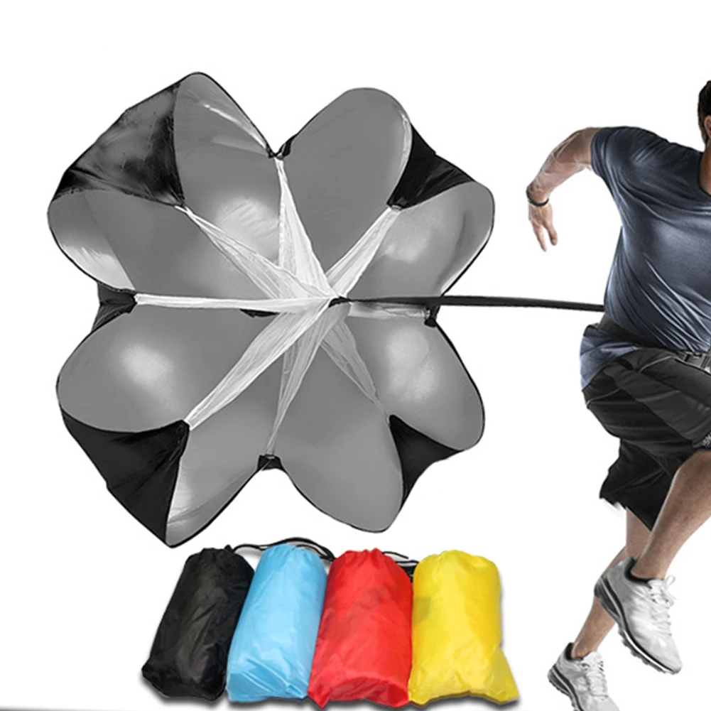 Футбол парашют сопротивления силовая тренировка физический фитнес зонтик бег взрывчатые вещества спортивная сила скорость зонтик