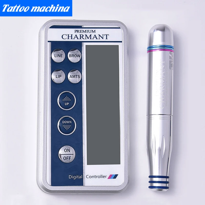 

1pcs Charmant Permanent Makeup Tattoo Machine kits Professional Digital tattoo Machine Eyebrow Lip Pen Machine Sets