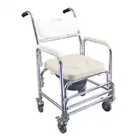 Toilet Seat Chair Elderly Bath Shower with Armrests Backrest Toilet Chairs Shower Chair Pregnant Women Spa Bench Bathroom Chair