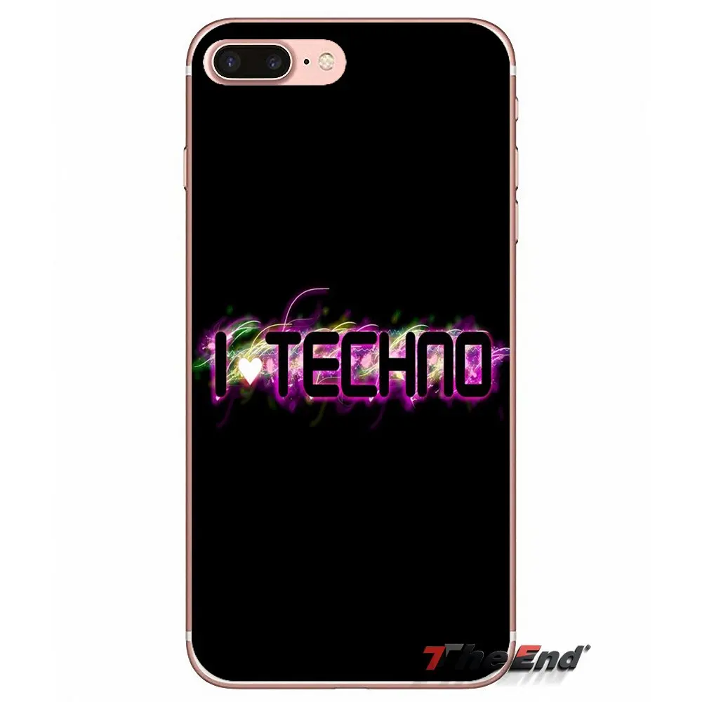 Чехол из ТПУ для Huawei G7 G8 Ascend P7 P8 P9 Lite Honor 4C 5X 5C 6X Mate 7 8 9 Y3 Y5 Y6 II Pro I Love Techno technology Music|tpu