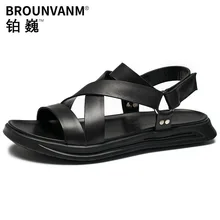 Classical Mens Ankle Strap Leather Sandals Retro Nallow Band Rome Shoes Cool Boy Summer Cross-tied Sllides Beach Shoes Classical Mens Ankle Strap Leather Sandals Retro Nallow Band Rome Shoes Cool Boy Summer Cross-tied Sllides Beach Shoes