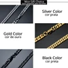 Vintage Long Gold Chain For Men Chain Necklace New Trendy Gold Color Stainless Steel Thick Bohemian Jewelry Colar Male Necklaces ► Photo 3/6