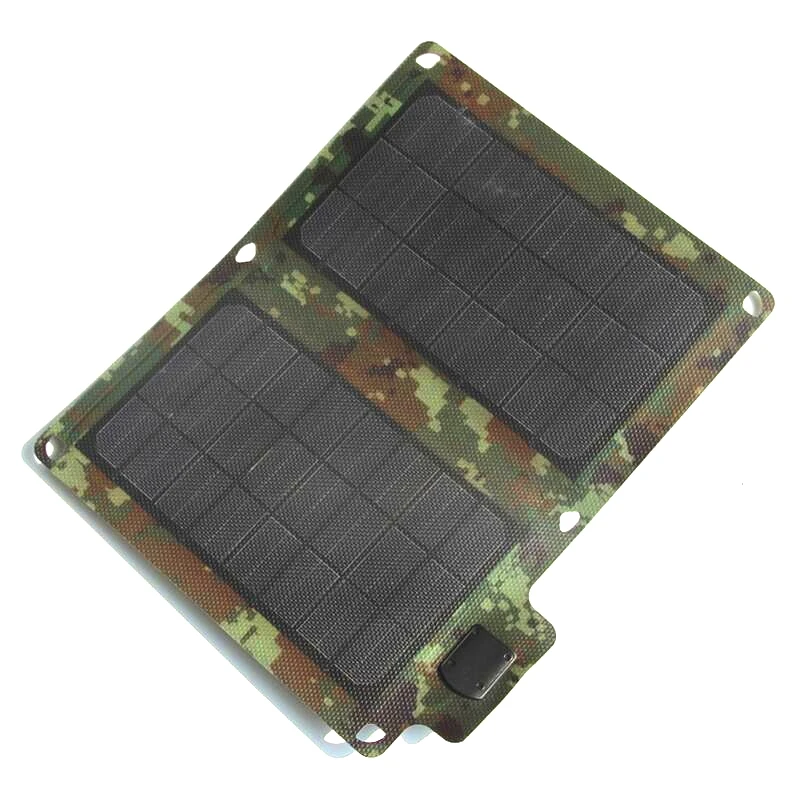 

BUHESHUI 11W Solar Charger Portable Foldable Solar Panel Charger For Mobile Phone iphone Super Slim Waterproof Free Shipping