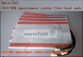 

4pcs/lot,small size( 48*28cm) carbon fiber seat heat pads only,also have large size(47*117cm) for additional choice