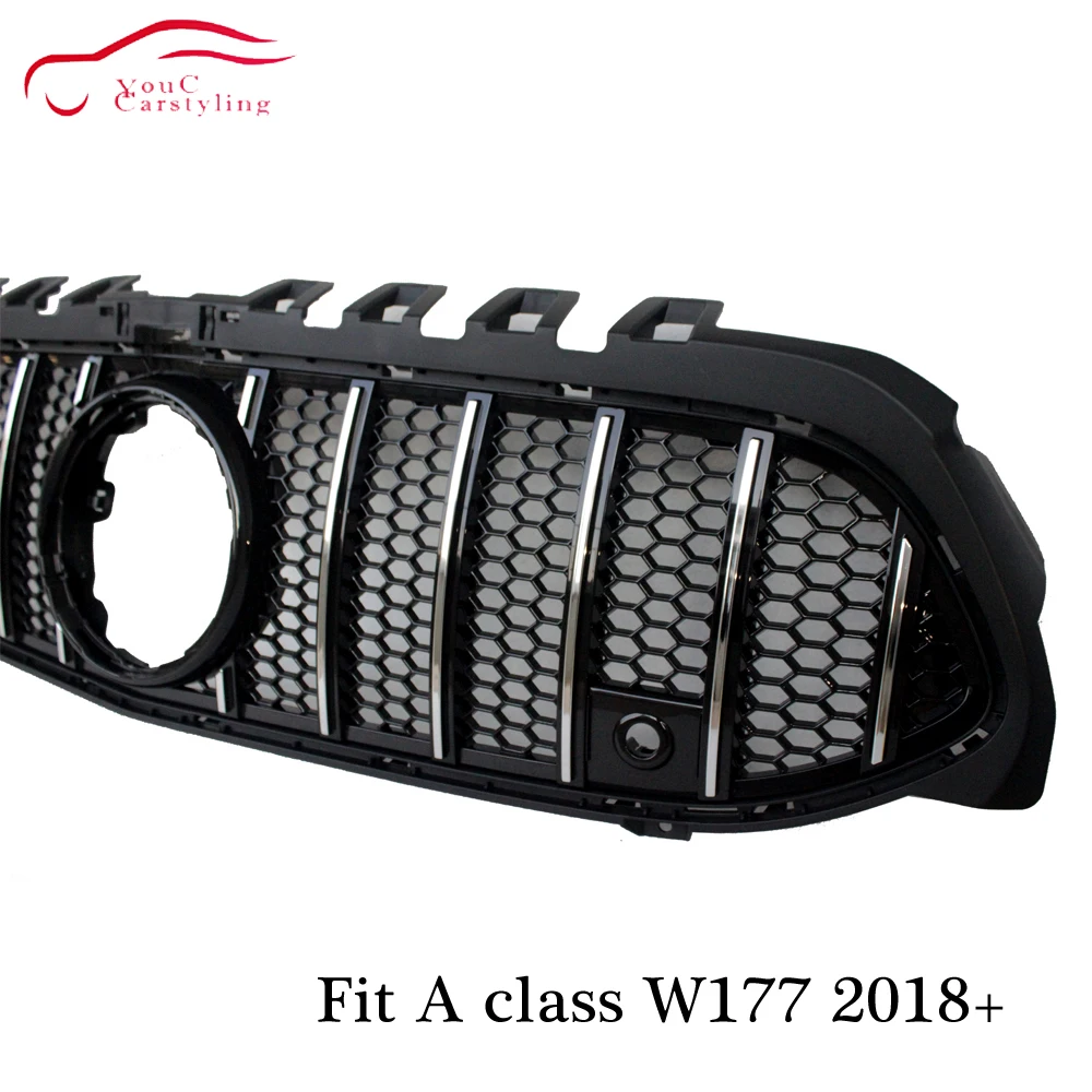 Новый класс A W177 V177 передний бампер GT сот гриль AMG сетка для Mercedes 2019 2020 A180 A200 A250 A45