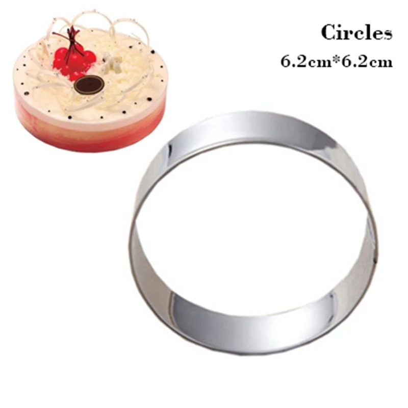 

Round Shape Cookie Tools Cake Stencil Kitchen Cupcake Decoration Template Mold Cookie Coffee Stencil Mold Baking Fondant