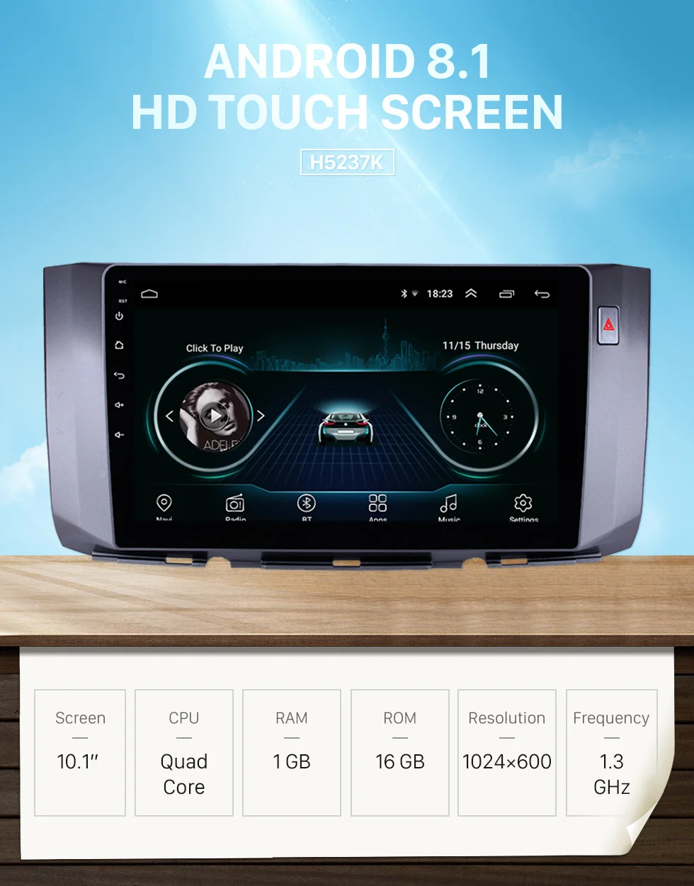 Best Harfey 2Din Touchscreen 10.1 inch Car Radio Head Unit for Toyota ALZA Android 8.1 GPS with AUX support OBD2 Carplay Audio Player 0 Best Harfey 2Din Touchscreen 10.1 inch Car Radio Head Unit for Toyota ALZA Android 8.1 GPS with AUX support OBD2 Carplay Audio Player 0