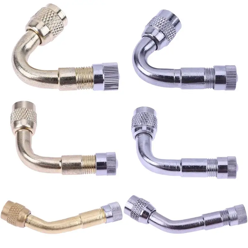 Car Motorcycle Metal Tire Valve Stem Extension 45/ 90/135 Degree