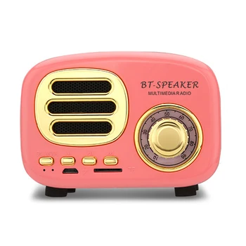 

Mini Retro Portable Bluetooth Speaker Gift Cute Subwoofer speaker bluetooth wireless speaker FM AUX USB TF enceinte bluetooth