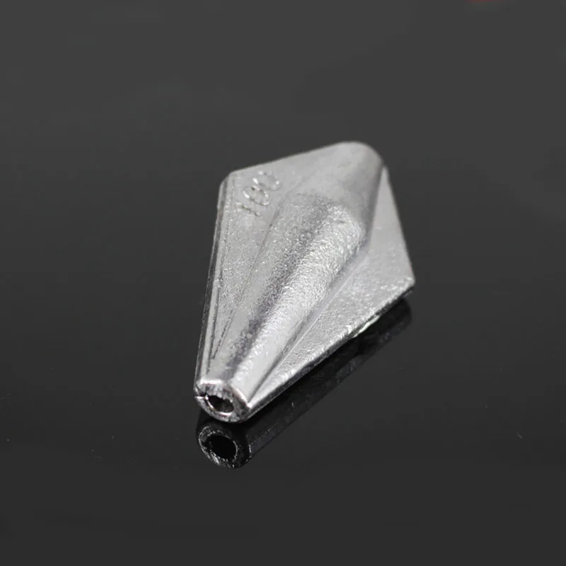 

Light and heavy Diamond perforation lead Shore Fishing Long Casting Lead Sinker with size10gto100g Weight Tackle Box Accessories