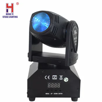 

Led Cree 10w RGBW 4in1 moving head lights dmx control spot beam effect light for dj party stage lighting