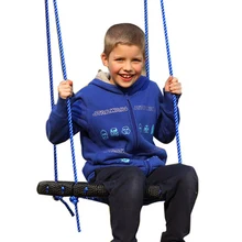 Спорт на открытом воздухе сетчатая гамак Детский самокат Птичье гнездо качели Утюг и сталь аутсорсинг веревка Плетенный из веревки качели