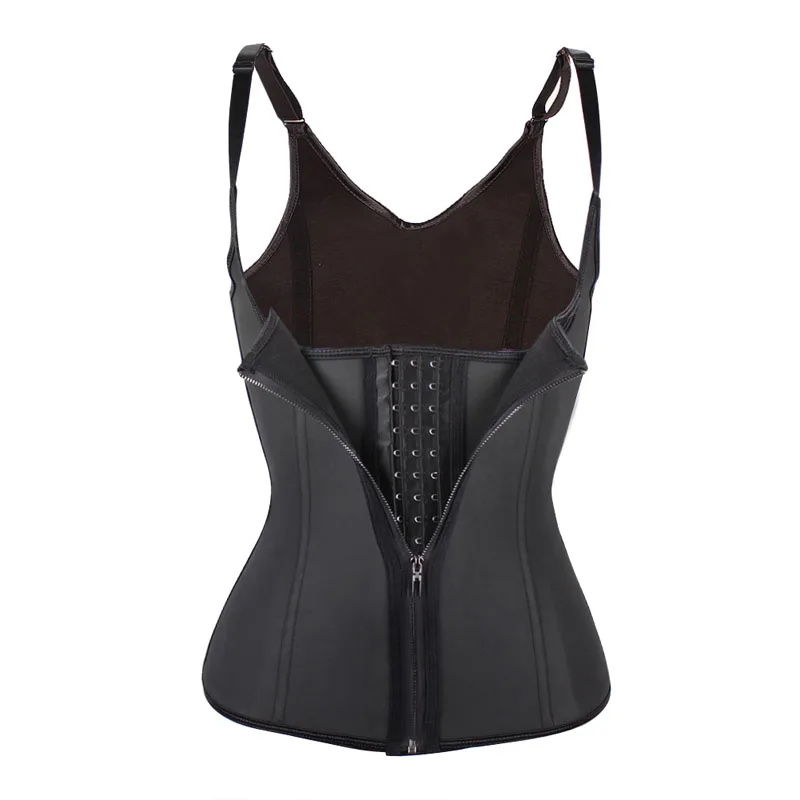 Offerte FeelinGirl Vita Corsetto In Latex Vita Trainer 6 In Acciaio Bone Cinta Modeladora Maglia Dello Shaper Del Corpo Che Dimagrisce Cintura Shapewear 6XL