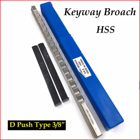 Push-tipo de Polegada Máquina de Corte Aço de Alta Polegada Abordar Chaveta d Tamanho Espeto Hss Velocidade Cnc Ferramenta 3 – 8