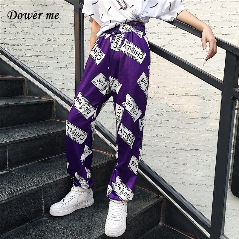 Fashion Women Pants Ladies Wide Leg Trousers Straight