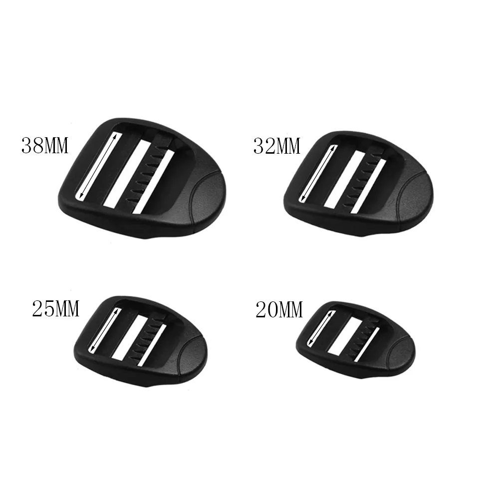 20mm 25mm 32mm 38mm Ladder Lock Slider Plastic Buckles bing