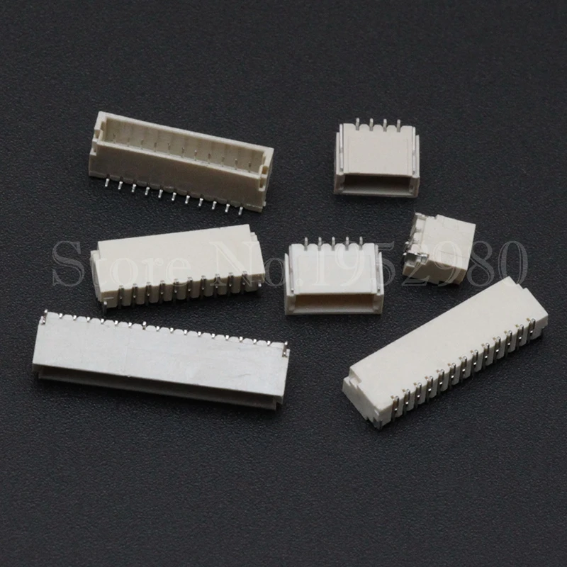 Вертикальный разъем SH1.0 SMD коннектор с шагом 1 0 мм 2/3/4/5/6/7/8/9/10/11/12P Штекерный
