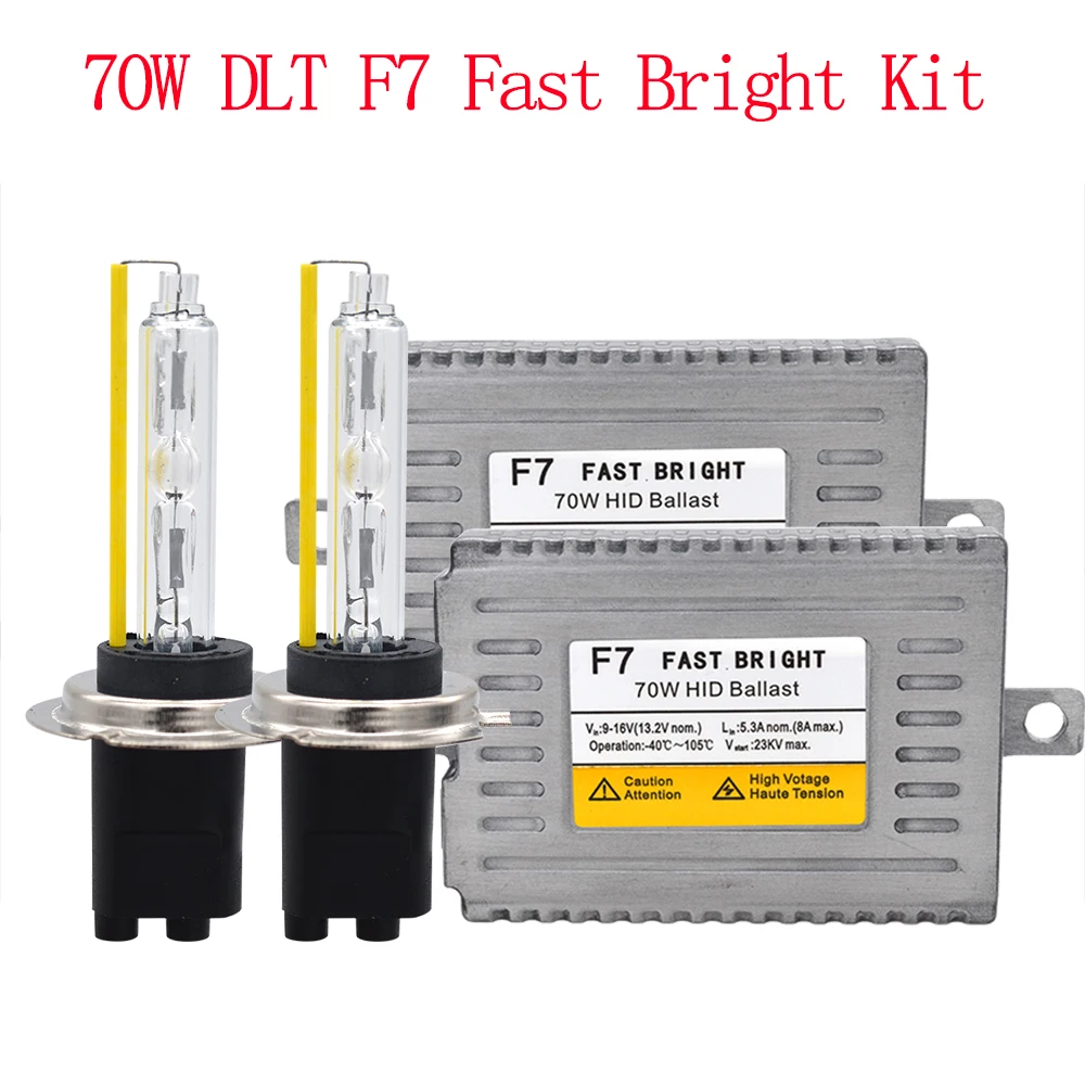 70W 5500K DLT F7 HID Kit