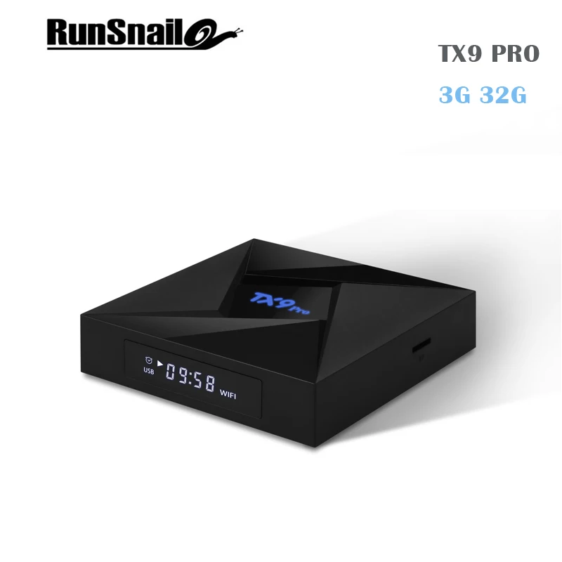 

5 pieces TX9 Pro TV Box Amlogic S912 Octa-core Set-top TV Box CPU Android 7.1 3GB 32G OS Bluetooth 4.1 1000M LAN Smart TV Box