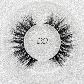 

Visofree Mink Eyelashes 3D Mink Eye Lashes Crisscross False Eyelashes Handmade Soft fluffy Dramatic Lashes Upper Lash 1pair D802