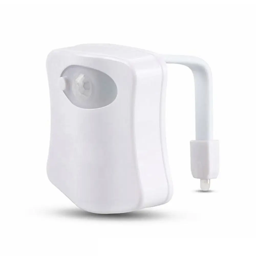 

Promotion! 8 Colors Human Motion Sensor Automatic Seats LED Light Toilet Bowl Bathroom Lamp