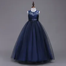 navy blueLace Tulle White Flower Girl Dresses for Weddings Belt Bow Girls Pageant Dresses First Communion Dresses Kids Brithday navy blueLace Tulle White Flower Girl Dresses for Weddings Belt Bow Girls Pageant Dresses First Communion Dresses Kids Brithday