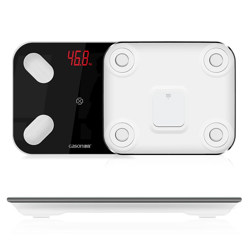 GASON S4 жира в теле масштаба Весы напольные Bluetooth 4.0 Android или IOS(14 данных)|bathroom scale|bathroom