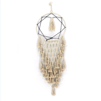 

Handmade Dream Catcher With Beads Fringed Boho Decorative Car Children'S Bed Room Wall Hanging Decoration Decoration Craft