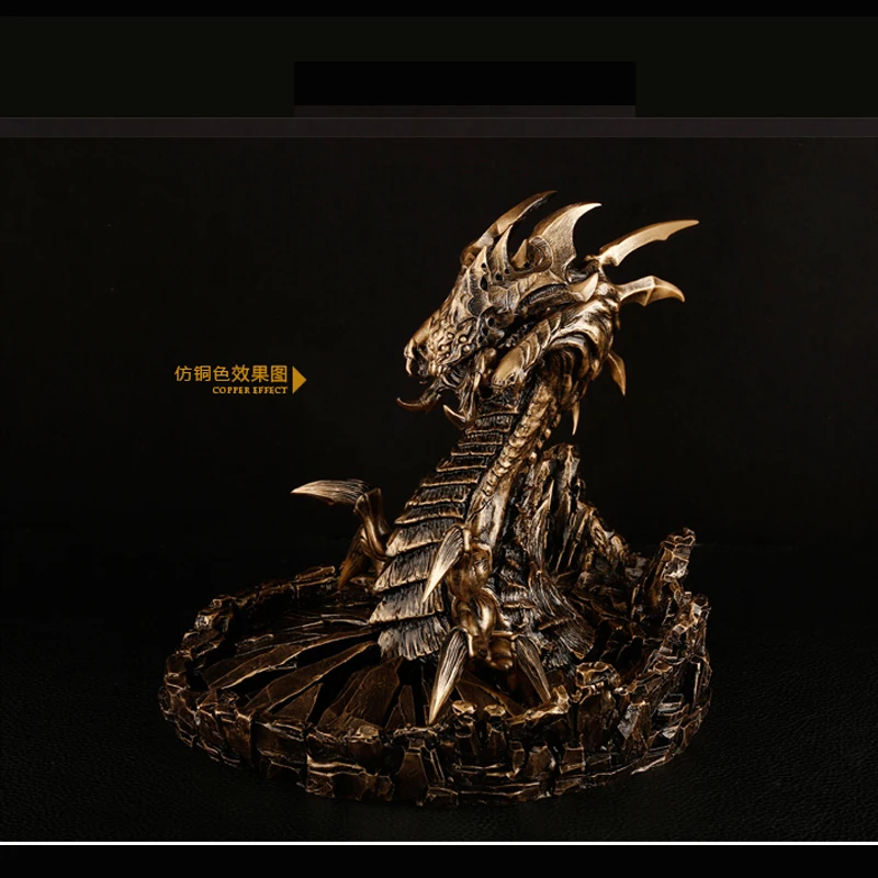 

1/6 Resin Garage Kit Dragon Smaug Statue for Fans Collecition Holiday Gift
