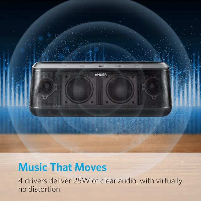 anker soundcore pro  25w bluetooth speaker