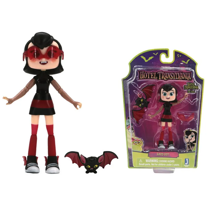 Отель Transylvania 3 Brinquedos фигурку модель игрушки Figurals Невеста Мэйвис летучая мышь Mavis