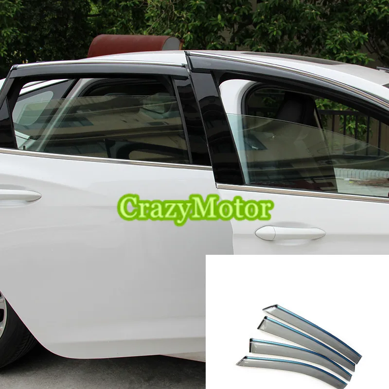 

For Opel Astra K (Hatchback) 2015 2016 2017 Window Visor Vent Shade Rain/Sun/Wind Guard