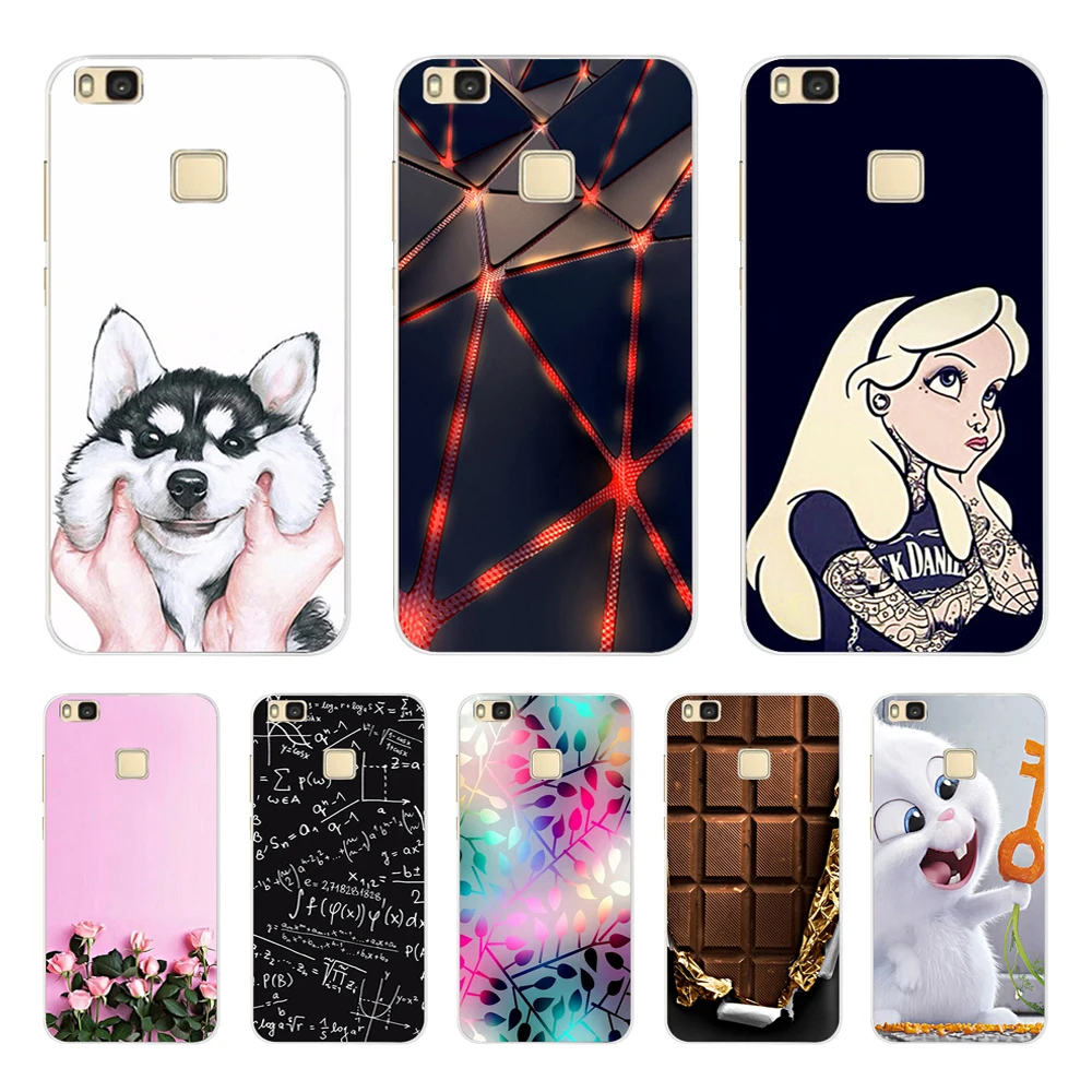 

Huawei P9 Lite Case Cover Soft Silicone Phone P9 Lite 2016 Case TPU Back Protective Case FOR Huawei P9 Lite Coque
