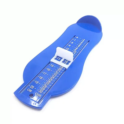 Kids Infant Foot Measure Gauge Shoes Size Measuring Ruler Tool Toddler Infant Shoes Fittings Gauge Baby Children Foot Ruler - Цвет: dark blue